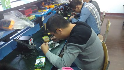 杭州華力電子維修培訓學校 免費試學手機、家電空調與計算機維修課程